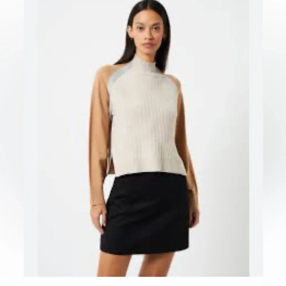 French Connection colorblock sweater - Picture 1 of 11
